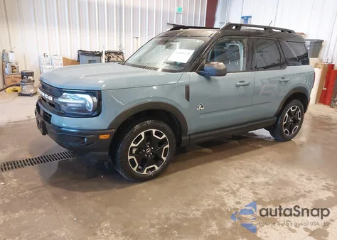 2022 Ford Bronco Sport Outer Banks z USA, uszkodzony, nr VIN 3FMCR9C63NRD15613